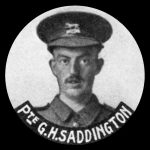 24954 Private George Henry Saddington